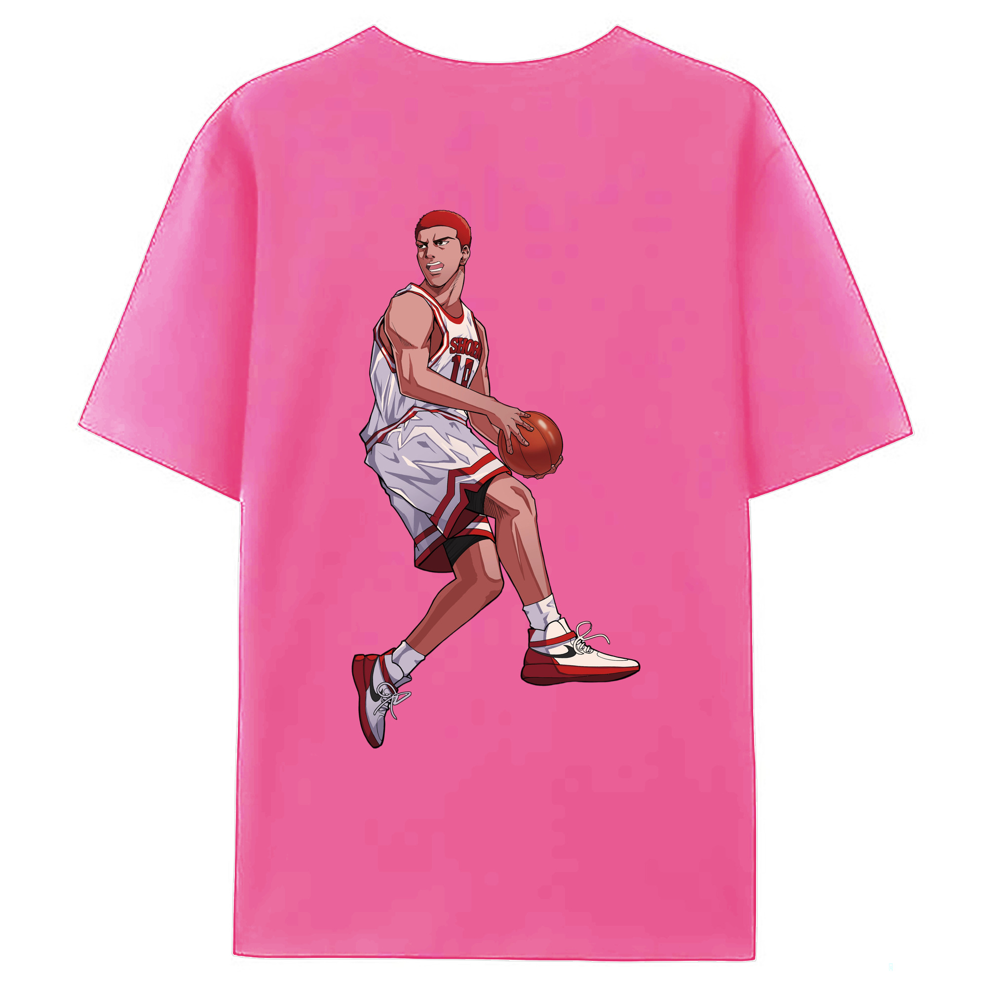 （画像用） SLAM DUNK／スラムダンク レディース半袖Tシャツ(バックプリント)